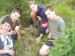Načetín léto 2004 Našli jsme si kousek fauny - ježečka .JPG
